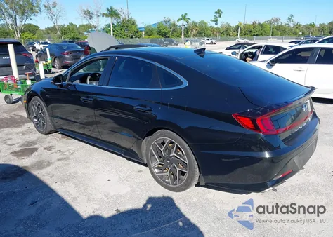 2022 Hyundai Sonata N Line из США, поврежденный, VIN KMHL14JC6NA224543